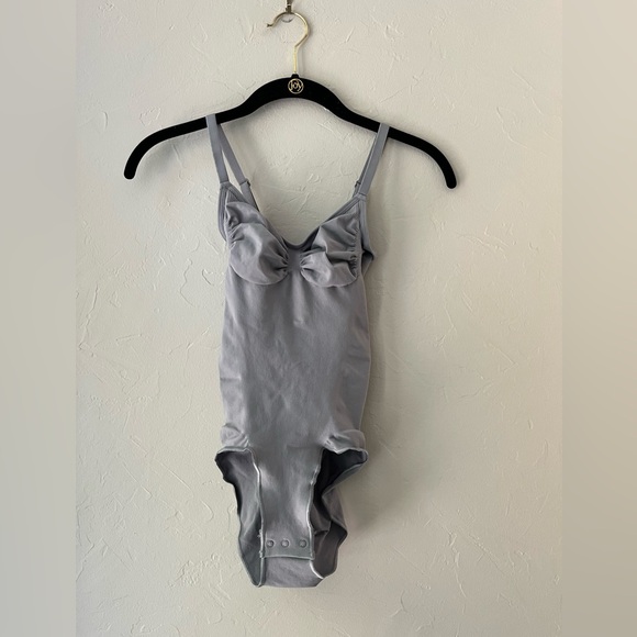 SKIMS Tops - 🩶NEW SKIMS SEAMLESS SCULPT BRIEF BODYSUIT IN PACIFIC L